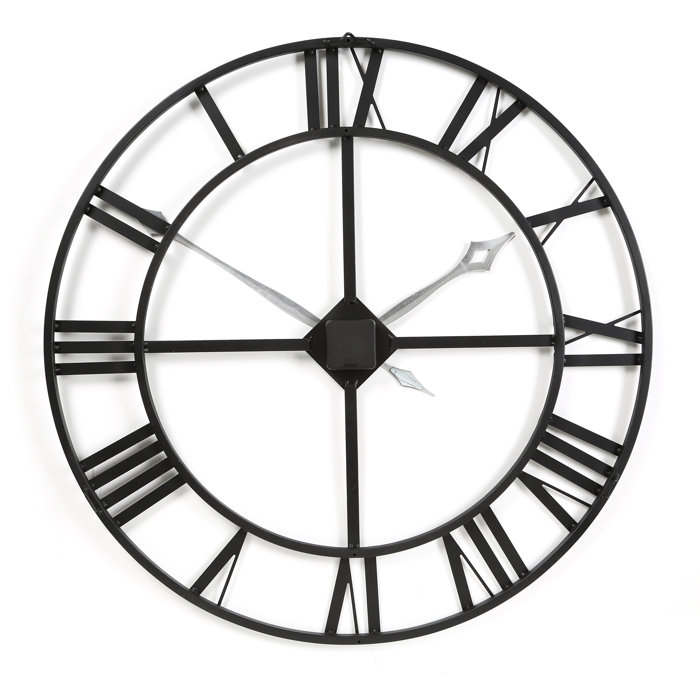 Howard Miller Lacy Metal Wall Clock & Reviews Wayfair